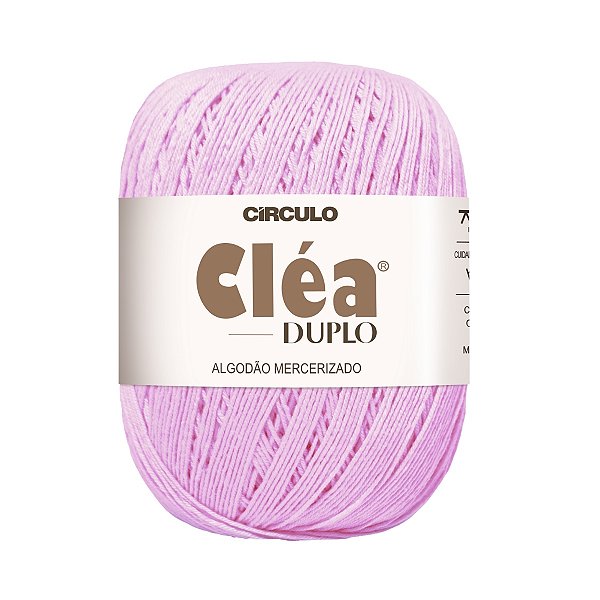 Fio Cléa Duplo Algodão Mercerizado 150g - Rosa Candy - Un
