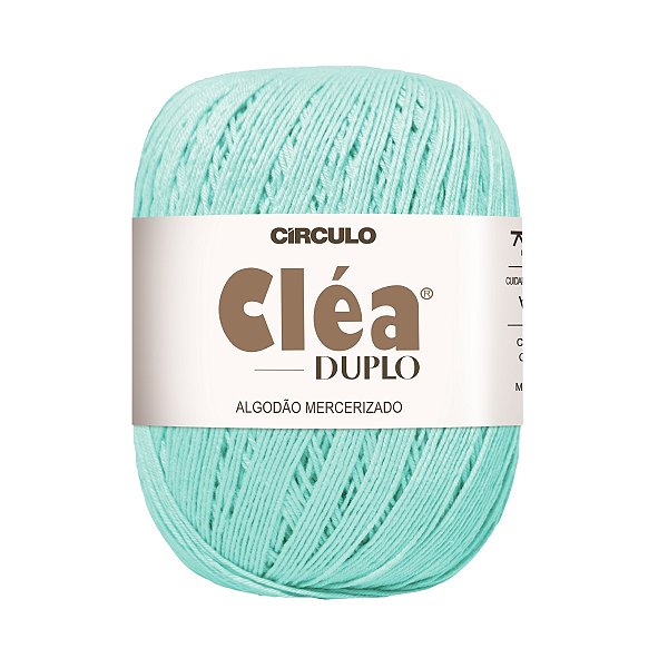 Fio Cléa Duplo Algodão Mercerizado 150g - Neo Mint - Un