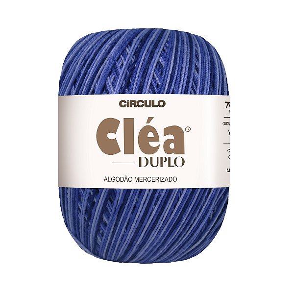 Fio Cléa Duplo Algodão Mercerizado 150g - Amuleto - Un