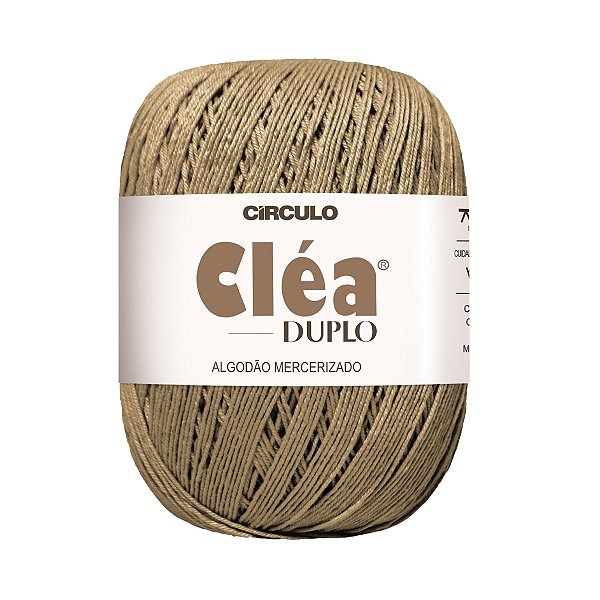 Fio Cléa Duplo Algodão Mercerizado 150g - Castanha - Un