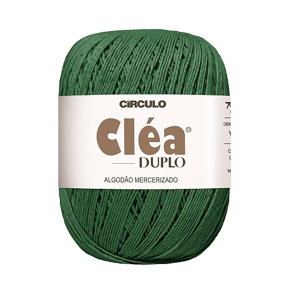 Fio Cléa Duplo Algodão Mercerizado 150g - Musgo - Un