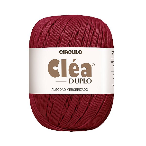 Fio Cléa Duplo Algodão Mercerizado 150g - Paixão - Un