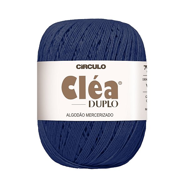Fio Cléa Duplo Algodão Mercerizado 150g - Capitão Azul - Un