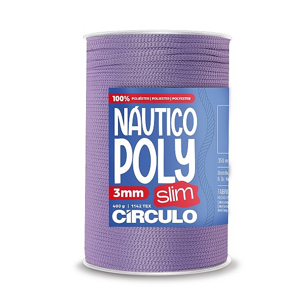 Fio Náutico Poly Slim 3mm 400g - Aroma de Rosas - Un