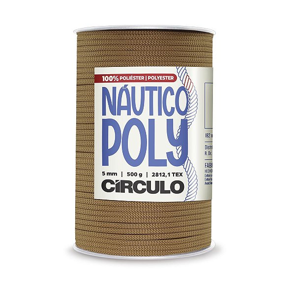 Fio Náutico Poly 5mm 500g - Craft - Un