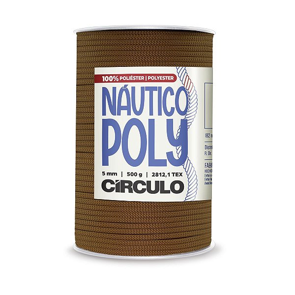 Fio Náutico Poly 5mm 500g - Bombom - Un