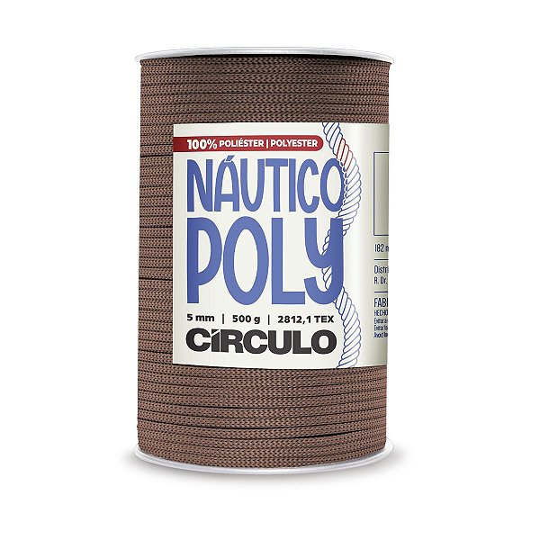 Fio Náutico Poly 5mm 500g - Camafeu - Un