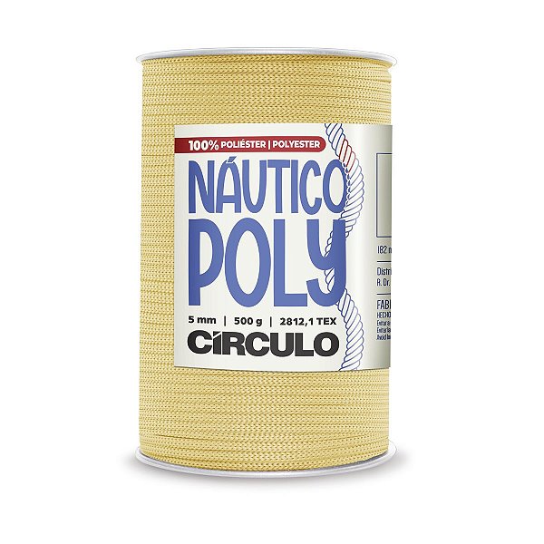 Fio Náutico Poly 5mm 500g - Polén - Un