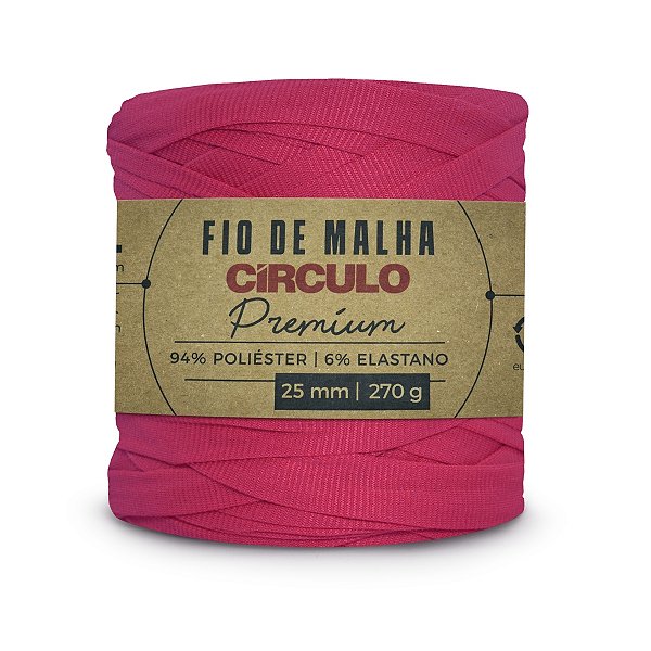 Fio Malha Premium Círculo 25mm - Tutti Frutti - Un