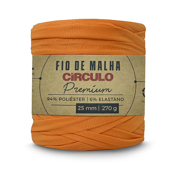 Fio Malha Premium Círculo 25mm - Casca De Laranja - Un
