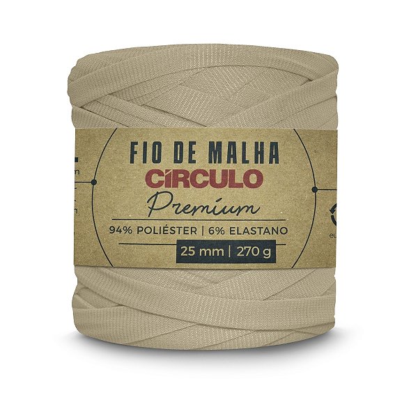 Fio Malha Premium Círculo 25mm - Ninho - Un