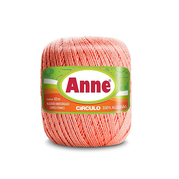 Fio Anne Círculo 19g - Pêssego - Un