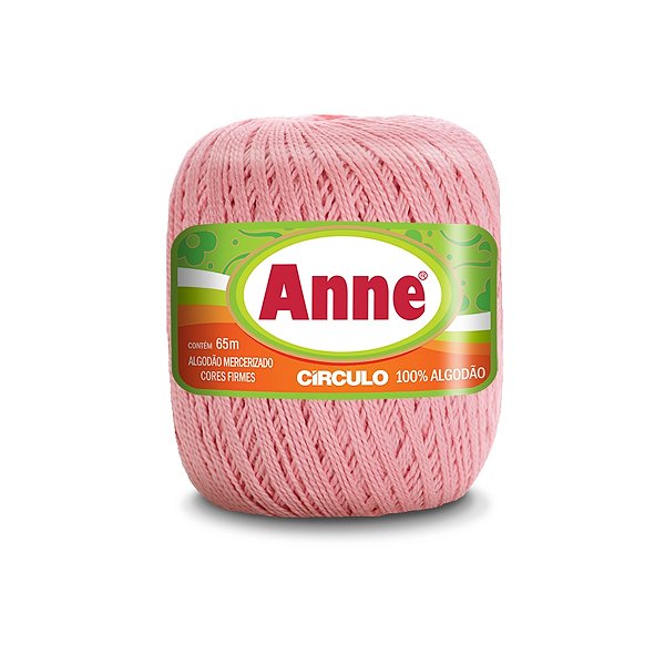 Fio Anne Círculo 19g - Rosa Antigo - Un