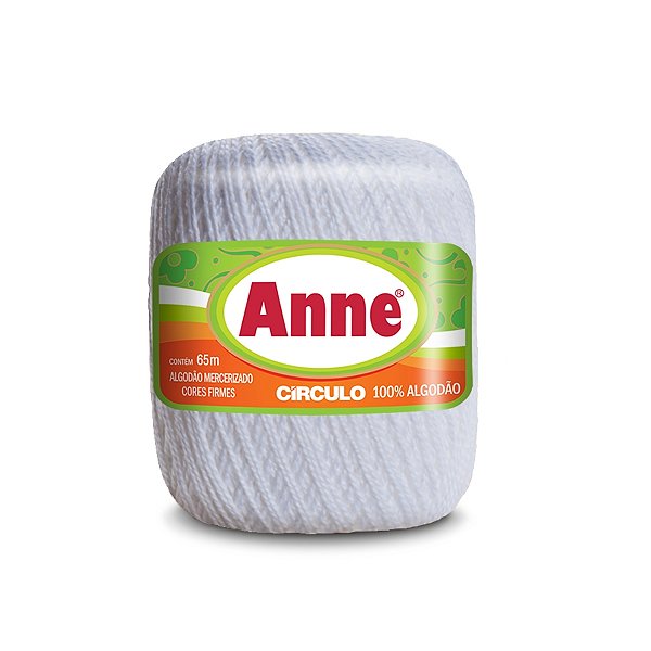 Fio Anne Círculo 19g - Branco - Un