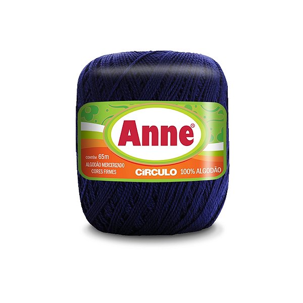 Fio Anne Círculo 19g - Anil Profundo - Un