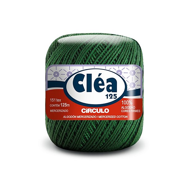 Fio Cléa 125 Círculo 19g - Musgo - Un