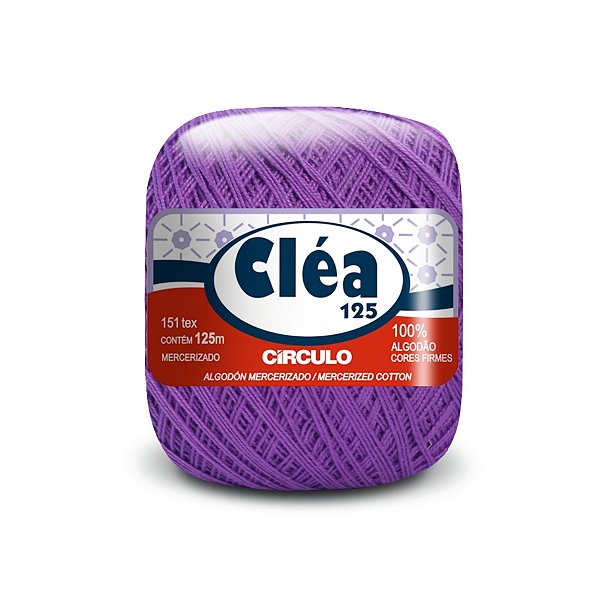 Fio Cléa 125 Círculo 19g - Roxo Cítrico - Un