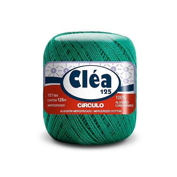 Fio Cléa 125 Círculo 19g - Esmeralda - Un