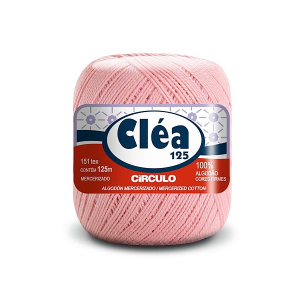 Fio Cléa 125 Círculo 19g - Rosa Antigo - Un