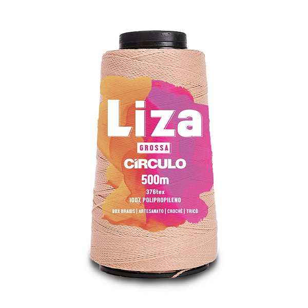 Linha Liza Grossa 500m - Amêndoa - Un