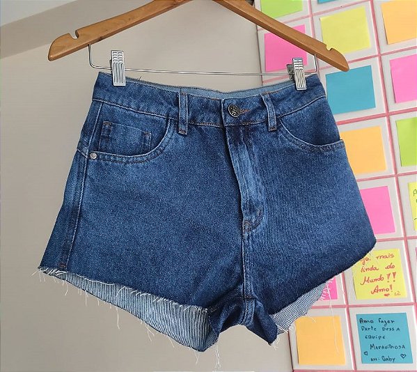 SHORT JEANS NAVY