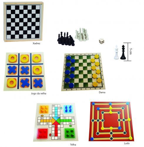 Jogo 5 x 1