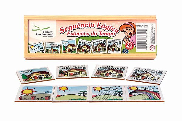 Sequência Lógica Tempo - 20 peças