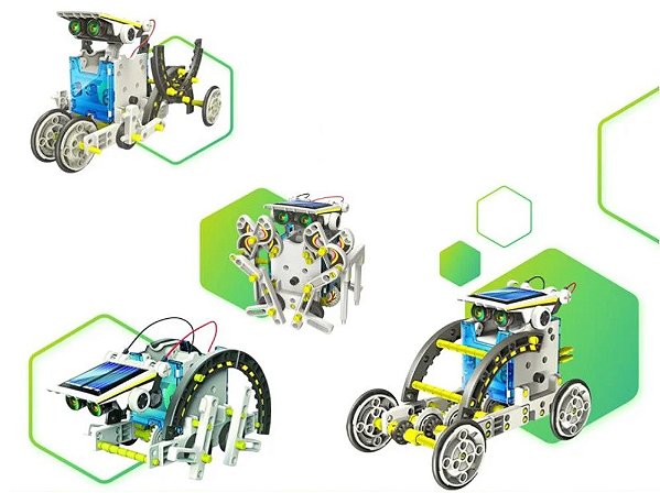 Kit iniciante de Robótica Educacional - Robô Solar - Ensino Fundamental I