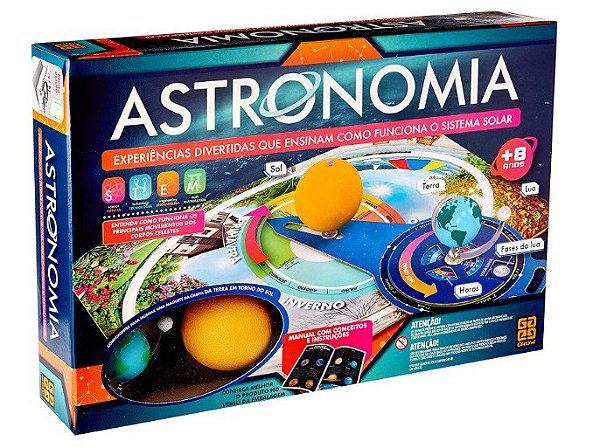 Jogo de Tabuleiro Astronomia - Grow
