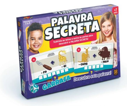 Jogo de Tabuleiro Palavra Secreta - Grow
