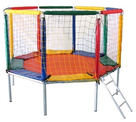 Cama Elástica Infantil Oitavada 2,7mt
