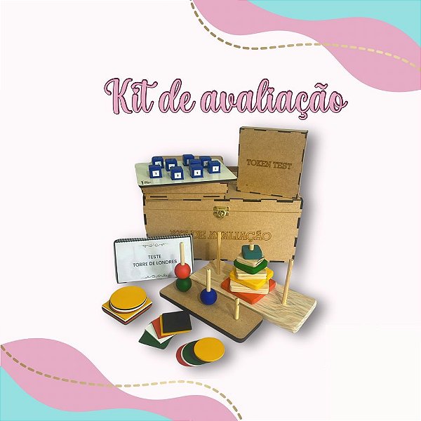 Kit de Avaliação Neuropsicológica com Testes