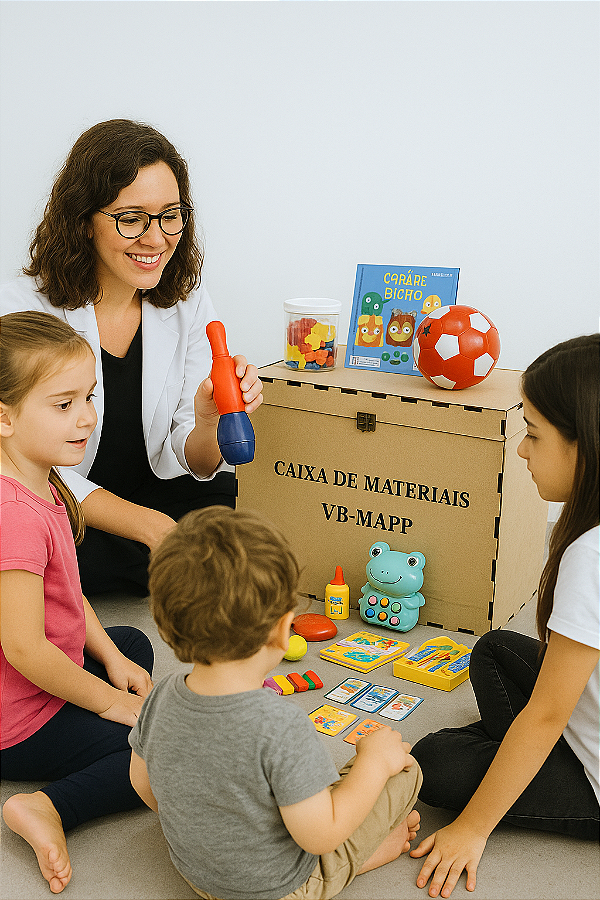 Caixa de materiais VB MAPP para avaliação do desenvolvimento infantil
