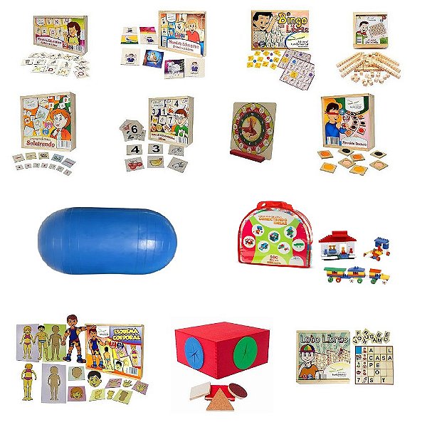 Kit Recursos Multifuncionais MEC / PDDE - Materiais Pedagógicos