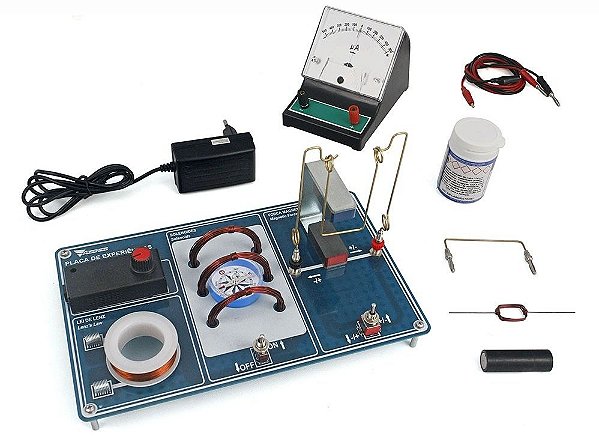 Kit de Física - Conjunto de Eletromagnetismo - Básico
