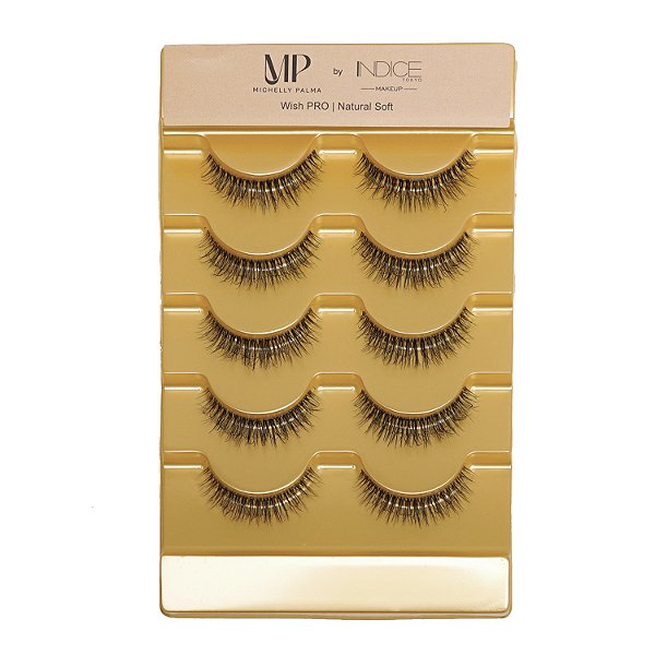 Michelly Palma BY Indice Tokyo - WISHPRO (CARTELA CILIOS) - NATURAL SOFT