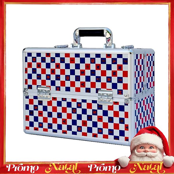 Maleta - ROUND CORNER - Light Red Square