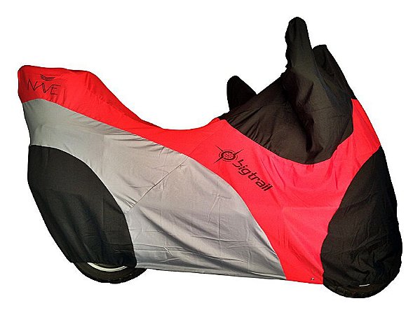Capa Para Moto Big Trail Cor Vermelho
