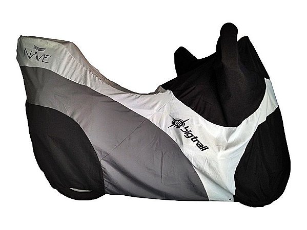 Capa Para Moto Big Trail Cor Branco