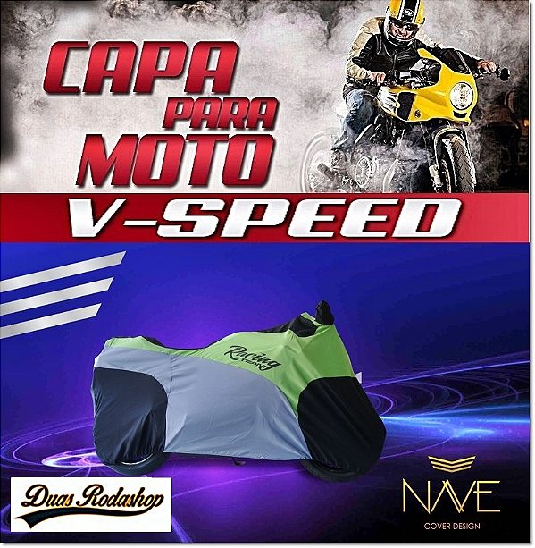 Capa Para Moto Speed Cor Verde