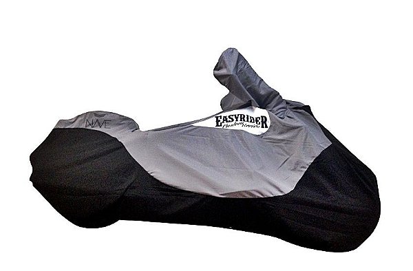 Capa Para Moto Custom Cor Cinza