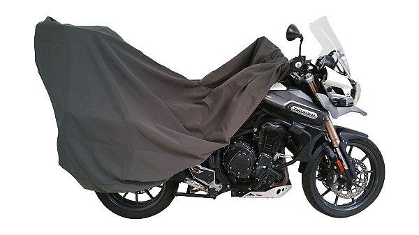 Capa de Moto Nave Big Trail e Custom GG cor cinza