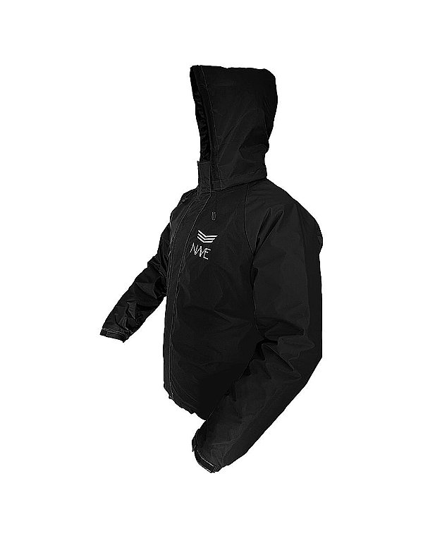 Jaqueta Nylon Emborrachado Full Black