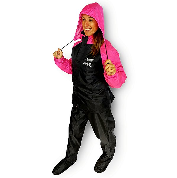 Conjunto de Chuva Feminina Bicolor