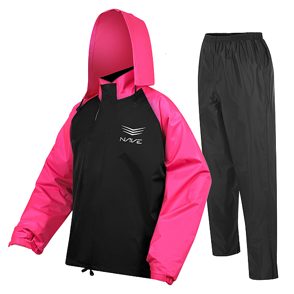 Conjunto de Chuva Feminina Bicolor