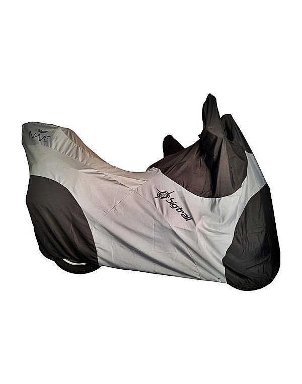 Capa Para Moto Big Trail Cor Cinza