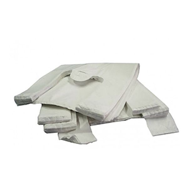 Sacolas Plastica Recuperadas Branca