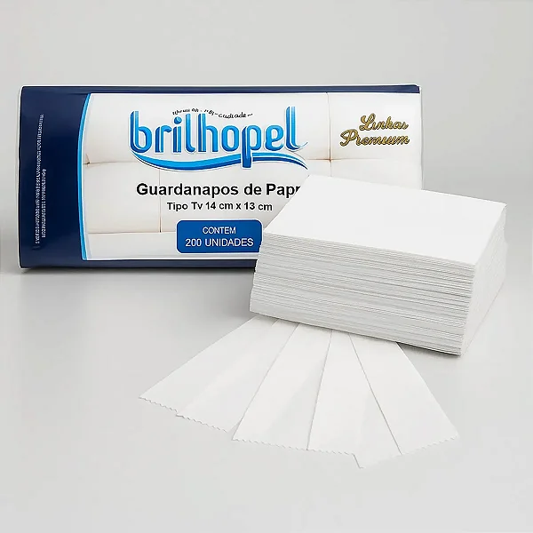 Guardanapo Papel TV 13X14 10X2000