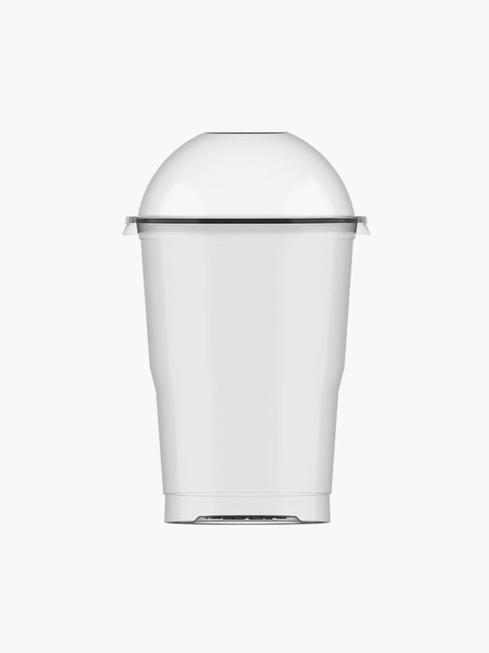 Copo c/ Tampa Bolha 250ML Cx 320UN