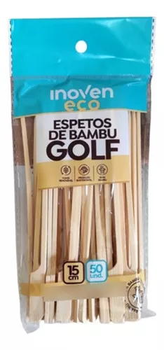 Espeto de Bambu Golf 15CM C/ 5000UN
